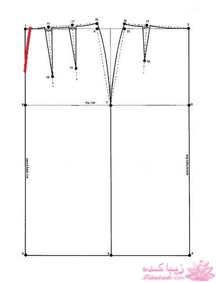آموزش دوخت لباس مجلسی